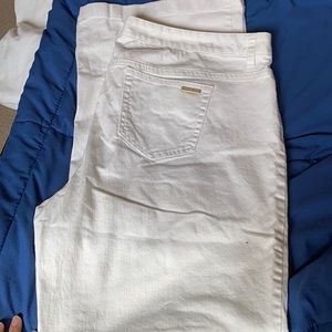 Michael kors white jeans